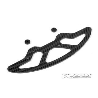 X10 Kohlefaser 2.5mm Front Rammer & Scheiben V2