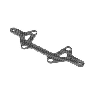 X12 CARBON LOWER SUSPEN. ARM PLATE  FOR 1-PIECE CHASSIS