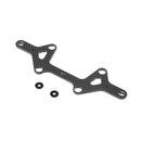 X12 CARBON LOWER SUSPENSION ARM PLATE +1MM