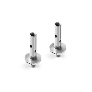 X12 KINGPIN 4MM WITH HOLES - 0.5��4 DOTS - NICKEL COATED (2)