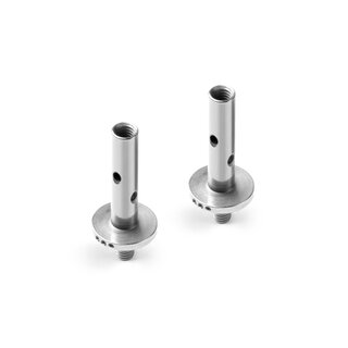 X12 KINGPIN 4MM WITH HOLES - 1.0� 3 DOTS - NICKEL COATED (2)