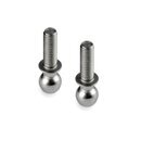 BALL END 4.9MM WITH 9MM THREAD - HUDY SPRING STEELT (2)