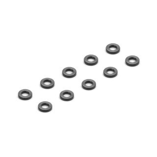 ALU SHIM 2.5x5x1.0MM - BLACK (10)