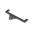 X10 CARBON REAR POD UPPER PLATE FOR 1-PIECE CHASSIS