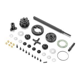 Alu Differential Set 1/12 Pan Car V2