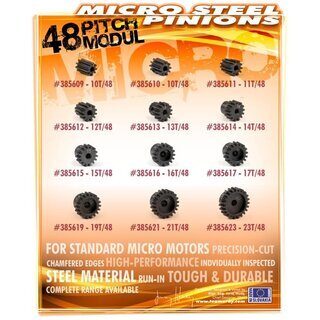 Ritzel 13Z / 48pitch, Stahl