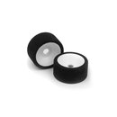 Komplettrad mit Moosgummireifen (35, weich), hinten