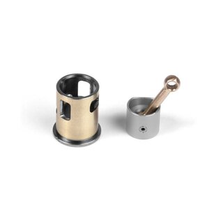 Laufbuchsengarnitur mit Kolben und Pleul