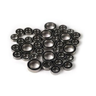 Kugellagersatz mit Gummidichtung, ge�lt, rostfrei (36)