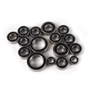 Kugellagersatz mit Gummidichtung, ge�lt, rostfrei (16)