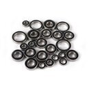 Kugellagersatz mit Gummidichtung, gelt, rostfrei (24)