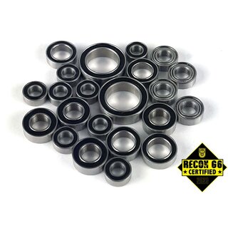 Kugellagersatz mit Gummidichtung, ge�lt, rostfrei (22)