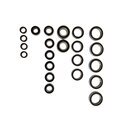 Kugellagersatz mit Gummidichtung, gelt, rostfrei (22)