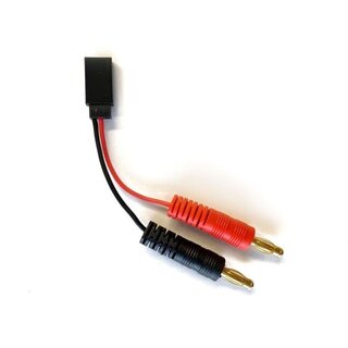 Ladekabel Futaba RX auf Bananenstecker 4mm