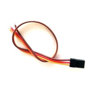 Servokabel JR 200mm braun/rot/orange
