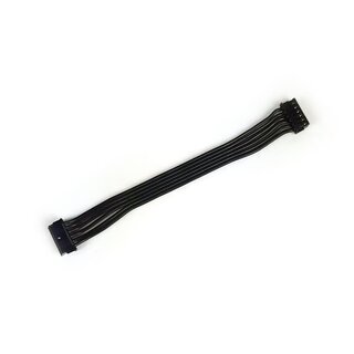 Sensorkabel flach 75mm schwarz