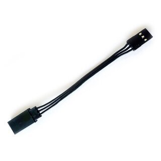 Servokabel Verl�ngerung JR 75mm schwarz