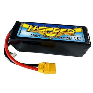 LiPo 6700mAh 14.8V 60C Racing Akku Softcase