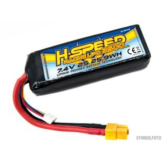 LiPo 3500mAh 7,4V mit XT60