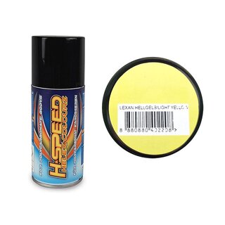 Lexan Spray hellgelb / light yellow 150ml