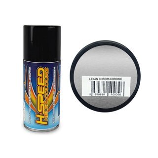 Lexan Spray metallic chrom / chrome 150ml