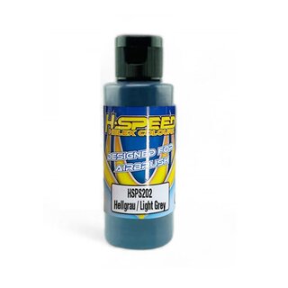 Lexan Airbrush Farbe 60 ml Hellgrau / Light Grey
