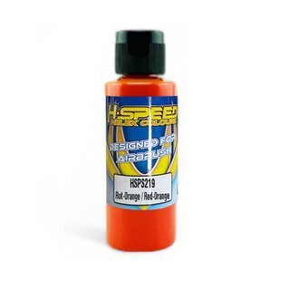 Lexan Airbrush Farbe 60 ml Rot-Orange / Red-Orange