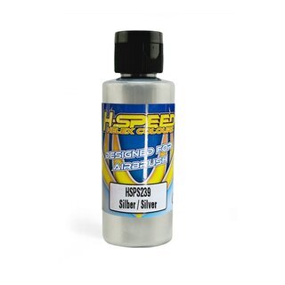 Lexan Airbrush Farbe 60 ml Silber / Silver
