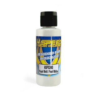 Lexan Airbrush Farbe 60 ml Pearl Wei� / Pearl White