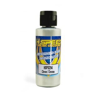 Lexan Airbrush Farbe 60 ml Chrom / Chrome