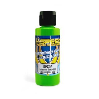 Lexan Airbrush Farbe 60 ml Schimmernd Limette-Gold/Lime-Gold