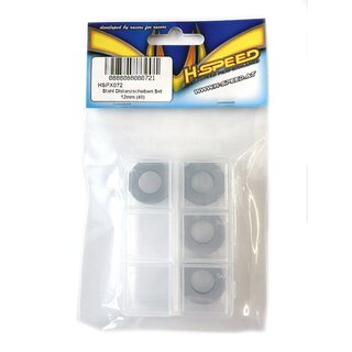 Stahl Distanzscheiben Set 12mm (40)