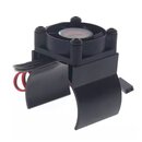 Alu Khlkrper schwarz m. temp. gesteuertem Ventilator 30mm