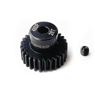 Stahlritzel 28 Z�hne, 48dp, Bohrung 3,175mm Welle