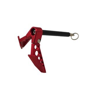 Windenanker Metall kappbar rot