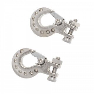 Anh�ngerhaken Metall silber