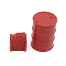 Set �lfass 42mm und Kanister 24mm Kunststoff rot