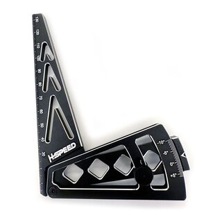 Sturzlehre Aluminium 1/10 & 1/8 schwarz