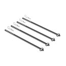 CARBON TIRE STICK 1/10 ONROAD/OFFROAD WHEELS WITH 5MM MOUNTI