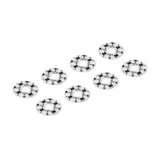 HUDY BODY POST HOLE PROTECTOR VINYL STICKER 7x16x0.5MM (8)