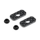 CARBON REAR WING MOUNT - 1/10 ELECTRIC (2)