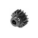 HUDY PINION GEAR - HARD STEEL - 16T (MODULE 1)