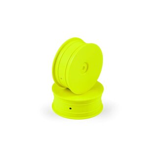 HUDY 1/10 OFF-ROAD WHEEL - 2WD - FRONT - YELLOW (2)