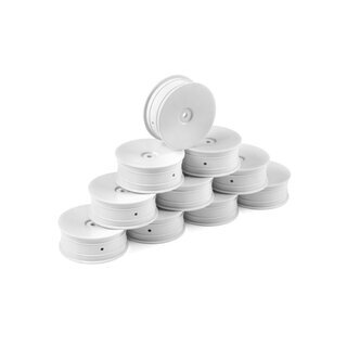 HUDY 1/10 OFF-ROAD WHEEL - 2WD - FRONT - WHITE (10)