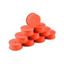 HUDY 1/10 OFF-ROAD WHEEL - 4WD - FRONT - ORANGE (10)