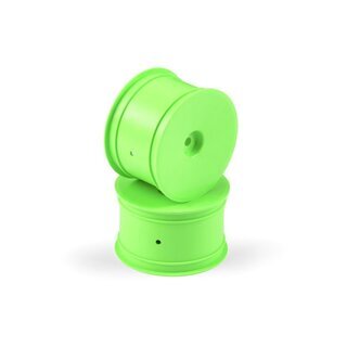 HUDY 1/10 OFF-ROAD WHEEL - 2WD/4WD - REAR - GREEN (2)