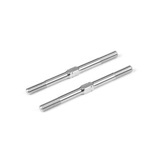 HUDY TITANIUM ADJUSTABLE TURNBUCKLE 50MM M3.5 L/R (2)