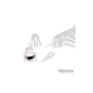 Bittydesign Nozzle Cap option 0,3mm for Michelangelo bottle-feed airbrush dual-action