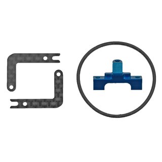 Team Associated RC28R Center Bulkhead and Battery Holder Set