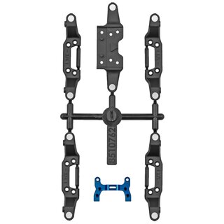 Team Associated RC28R Upper and Lower Front Arm Set